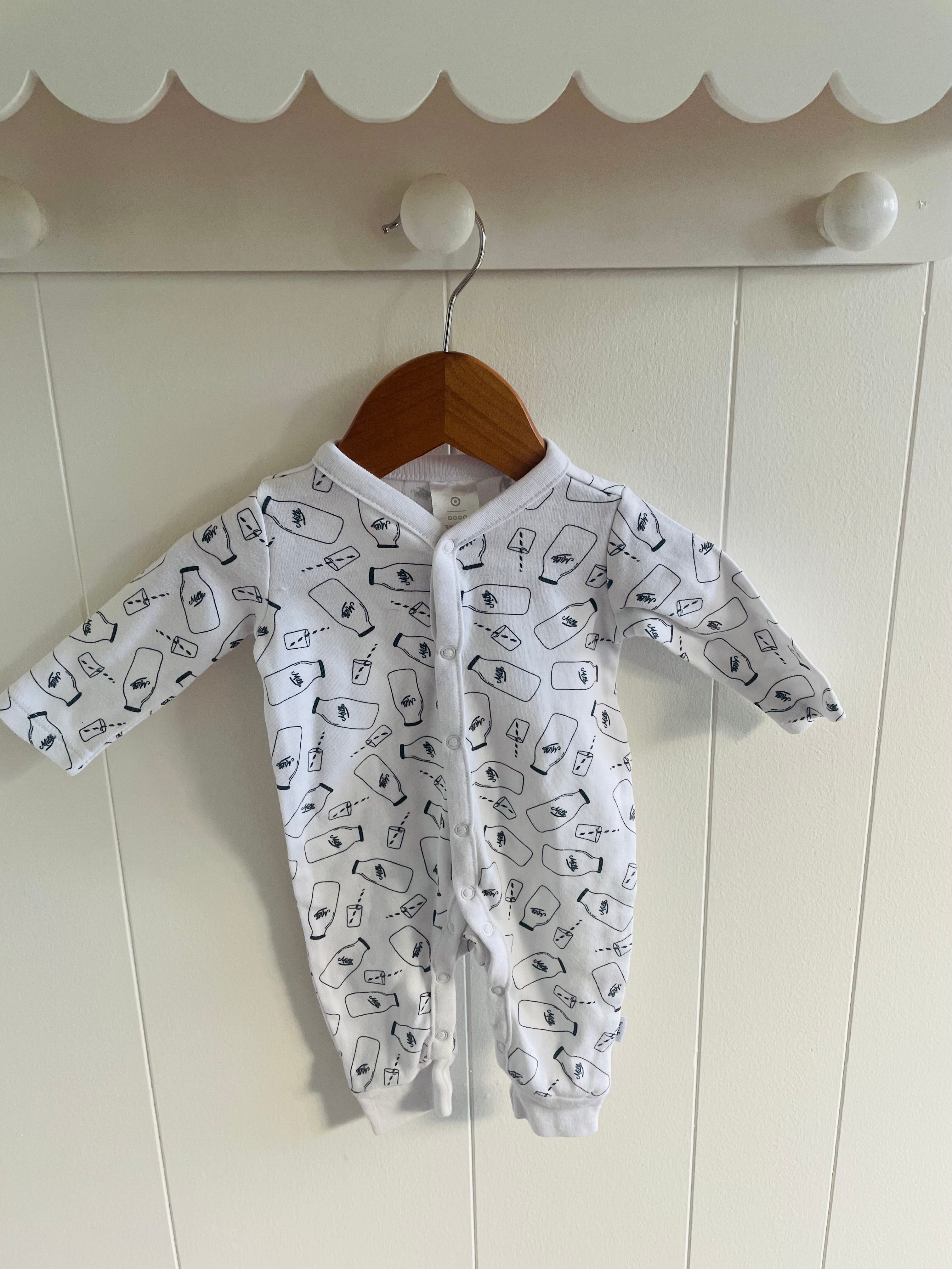 MILK BOTTLE ONESIE