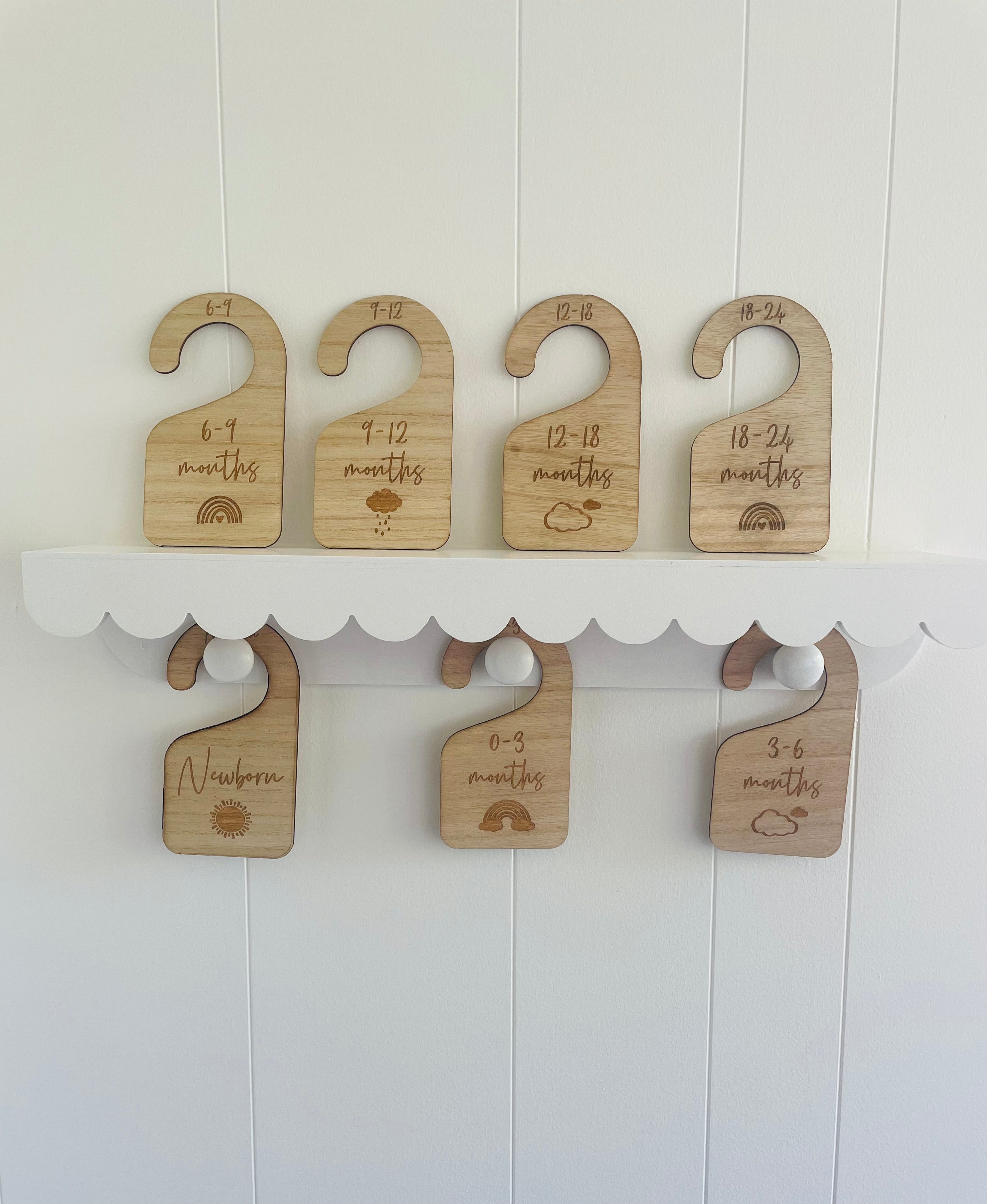 BLOSSOM + PEAR WOODEN MILESTONES