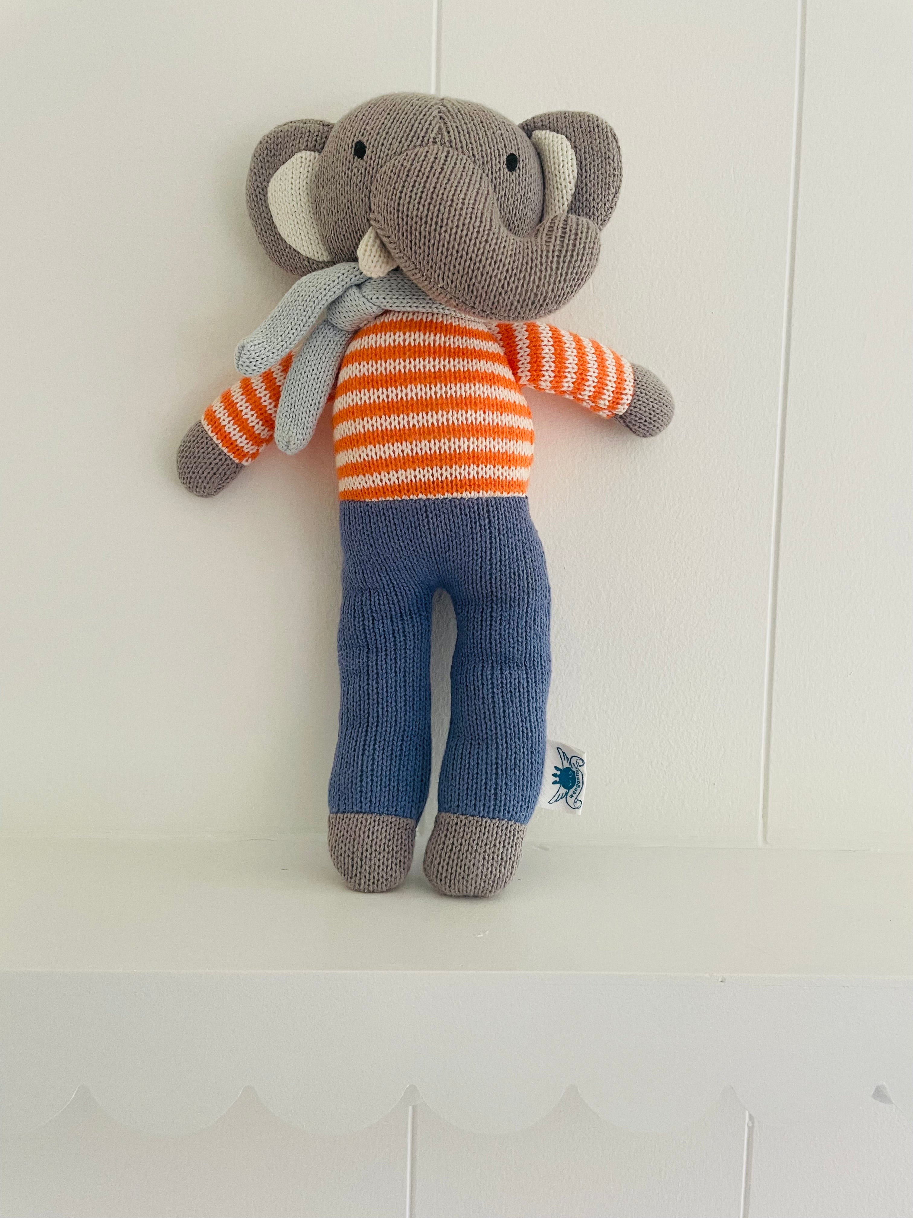 WEGOAMIGO KNITTED ELEPHANT