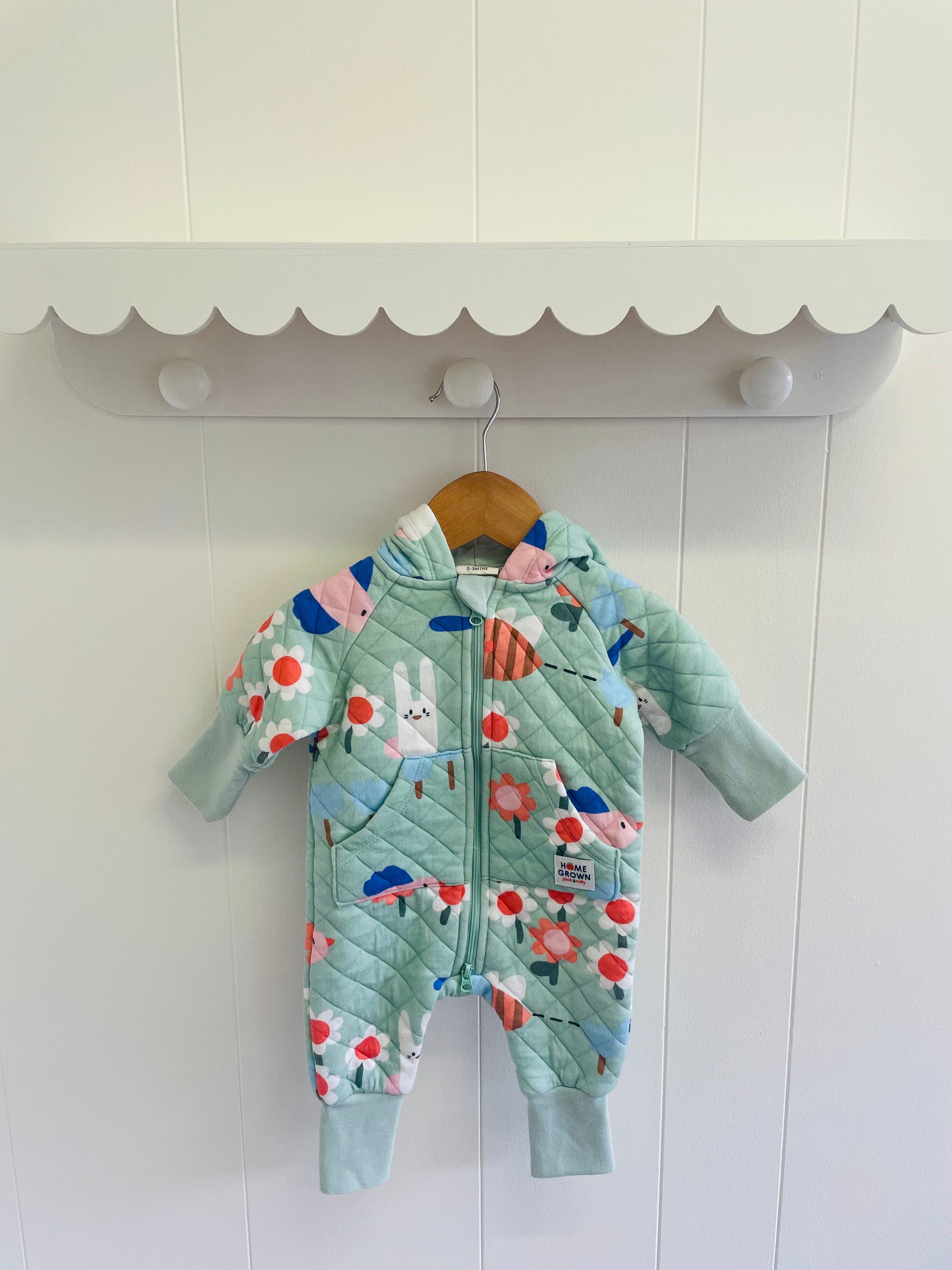 JACK & MILLY PADDED ONESIE