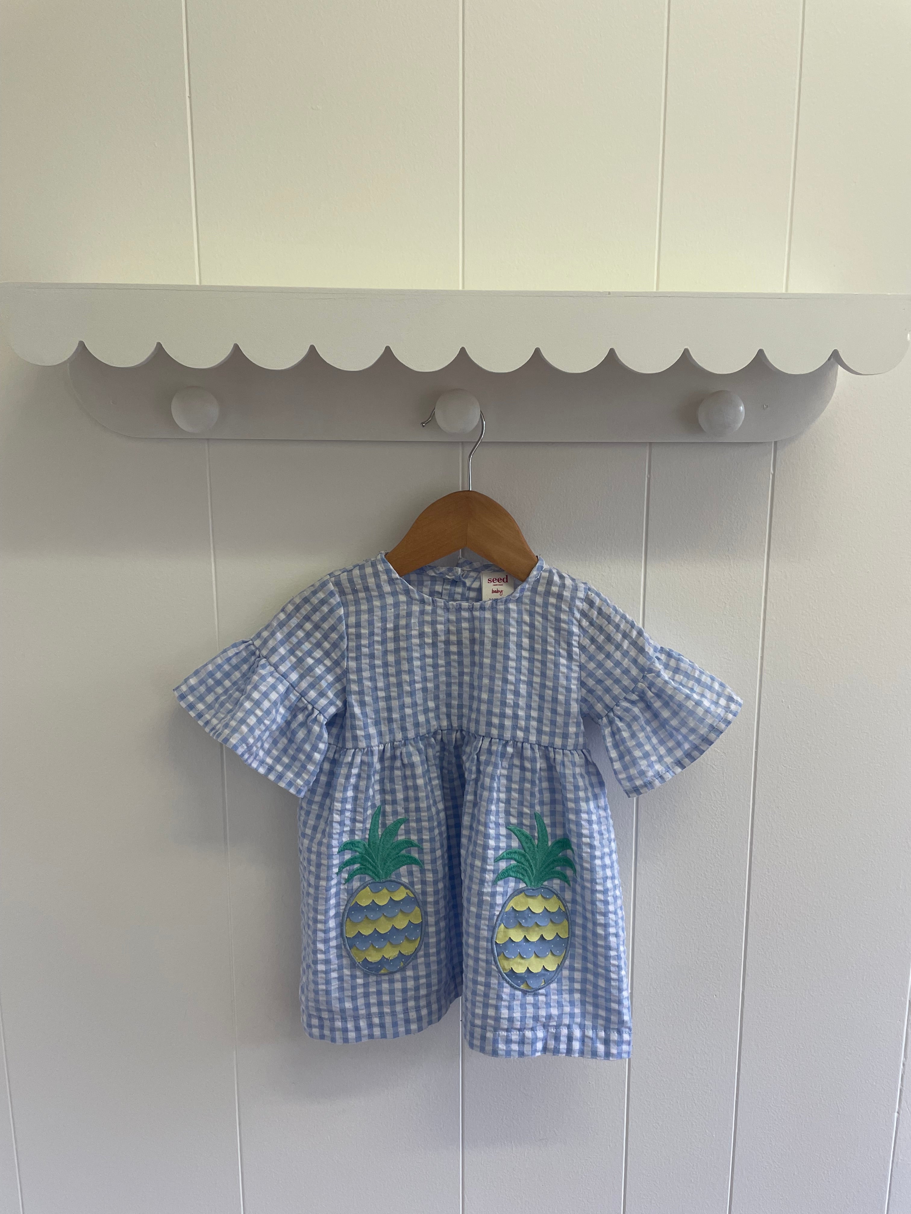SEED GINGHAM DRESS