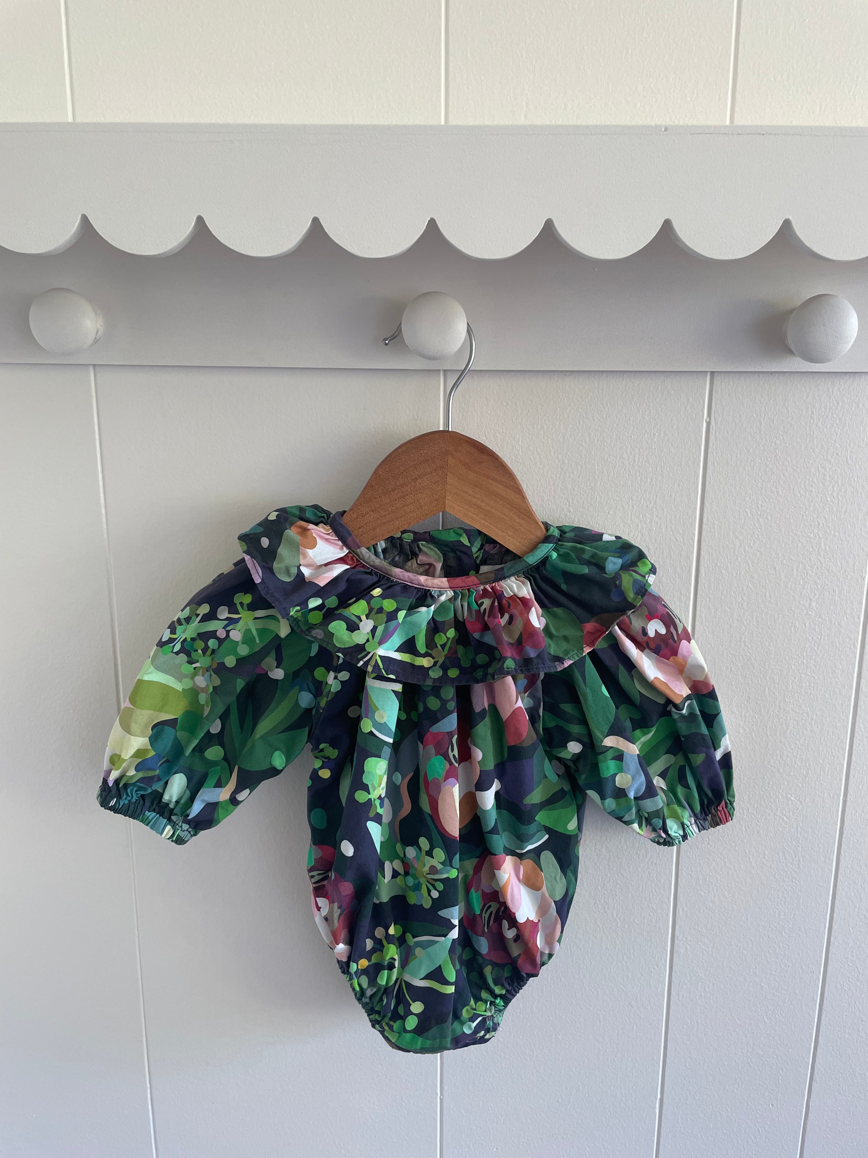 HUBBLE + DUKE FLORAL ROMPER