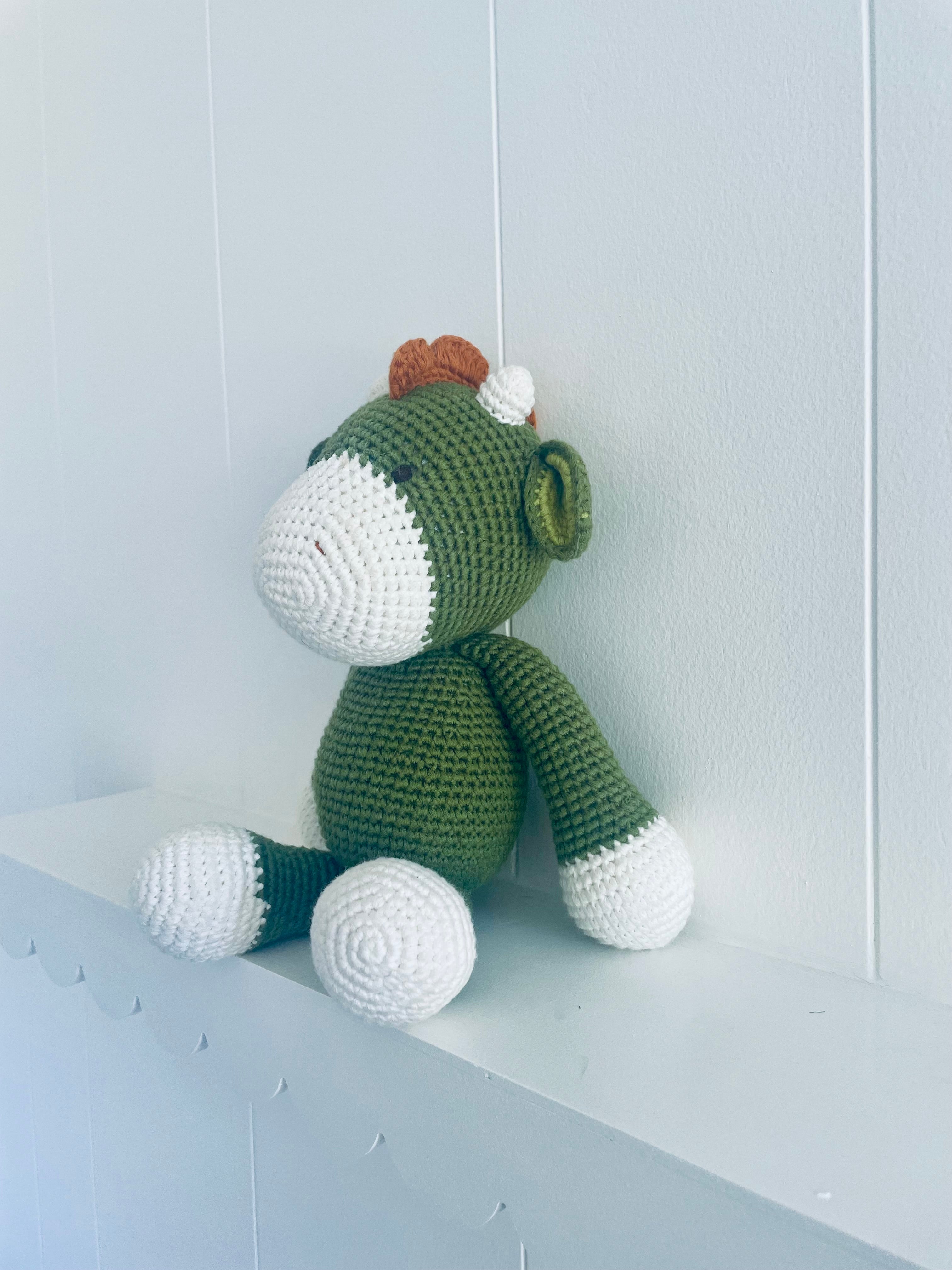 CROCHET DINOSAUR,HAND MADE