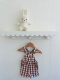 GINGHAM OVERALLS