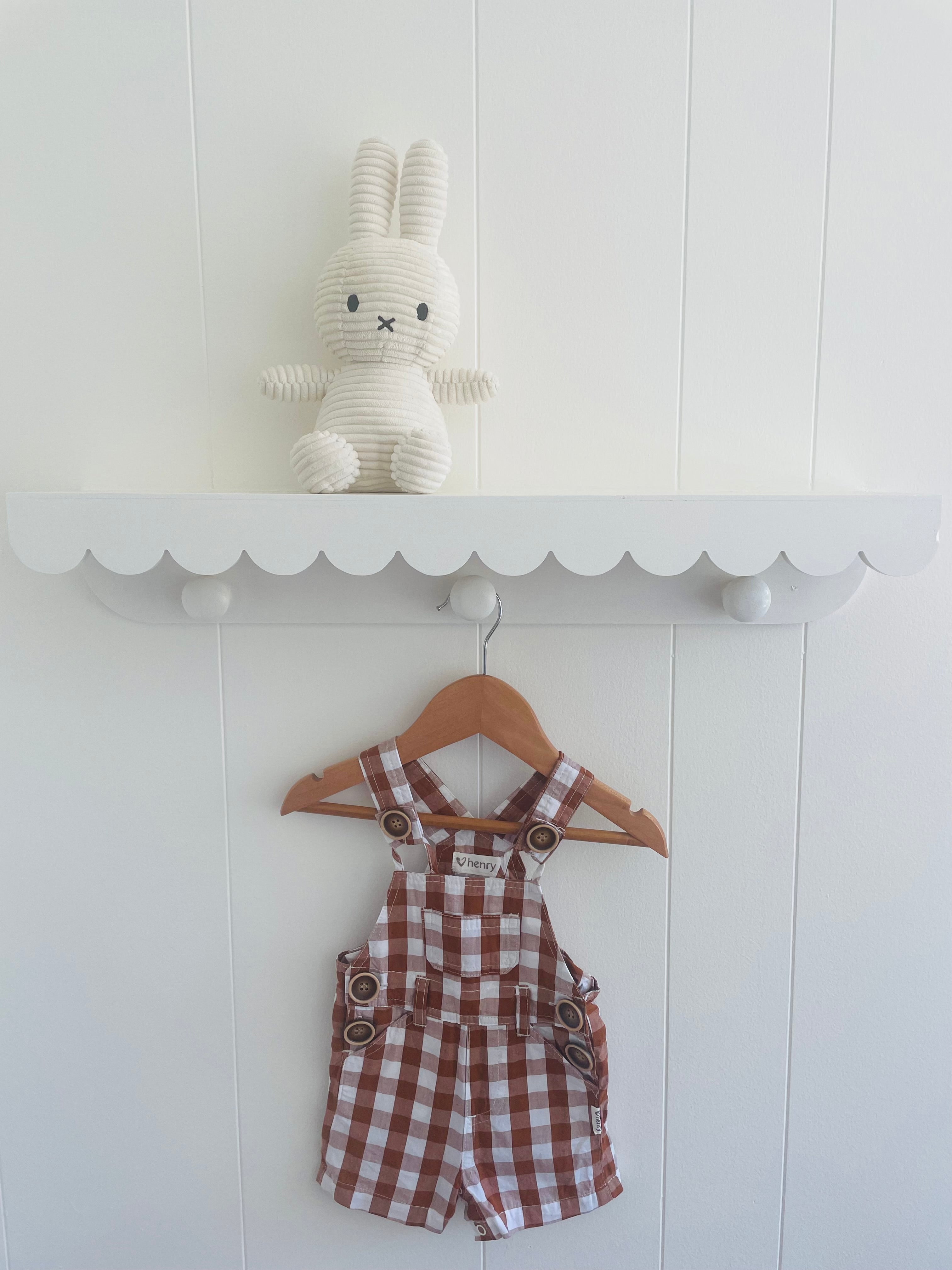 GINGHAM OVERALLS