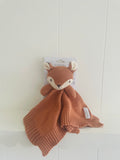 KNITTED FOX COMFORTER
