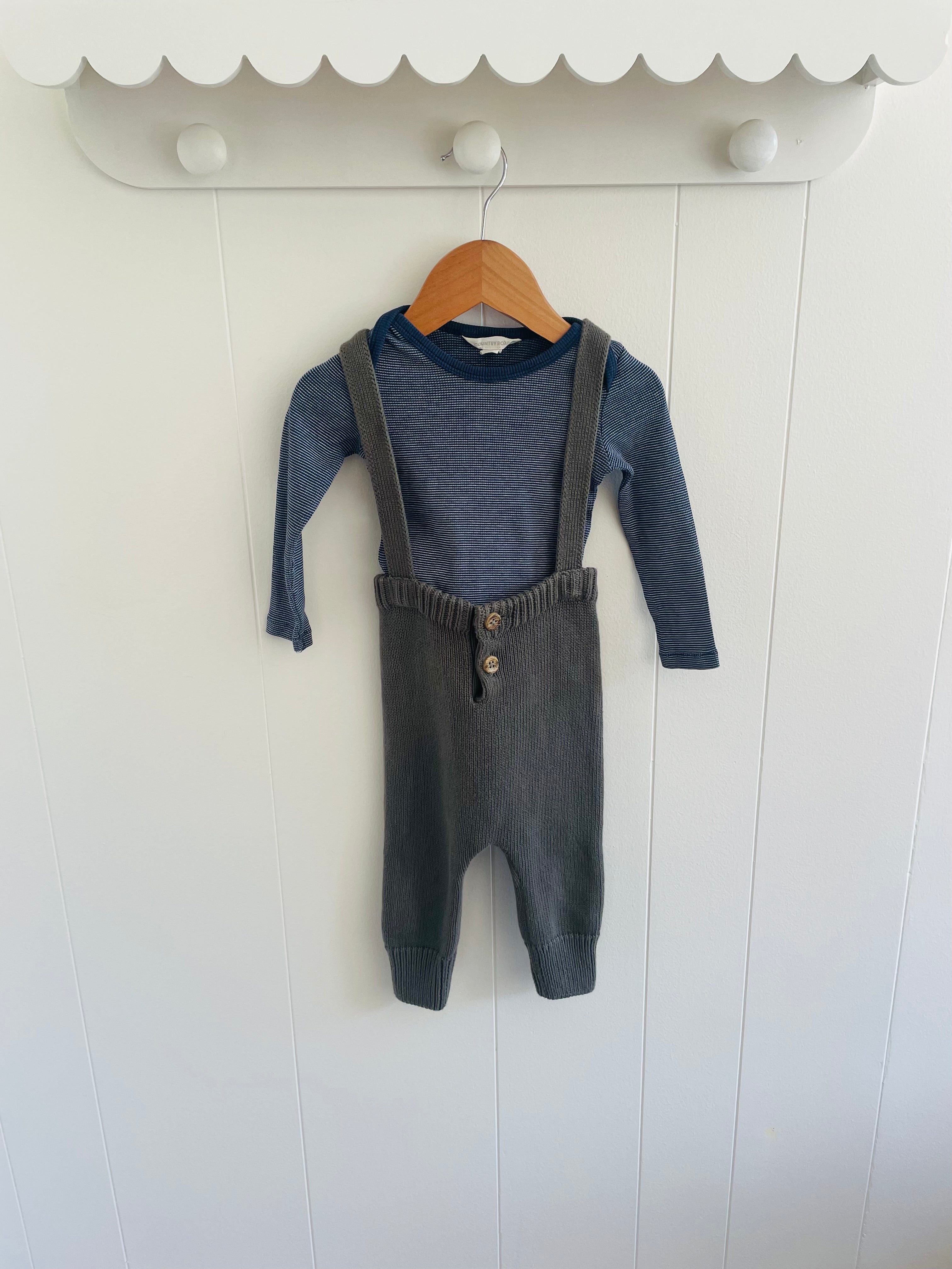 THE REST PANTS WITH STRAPS