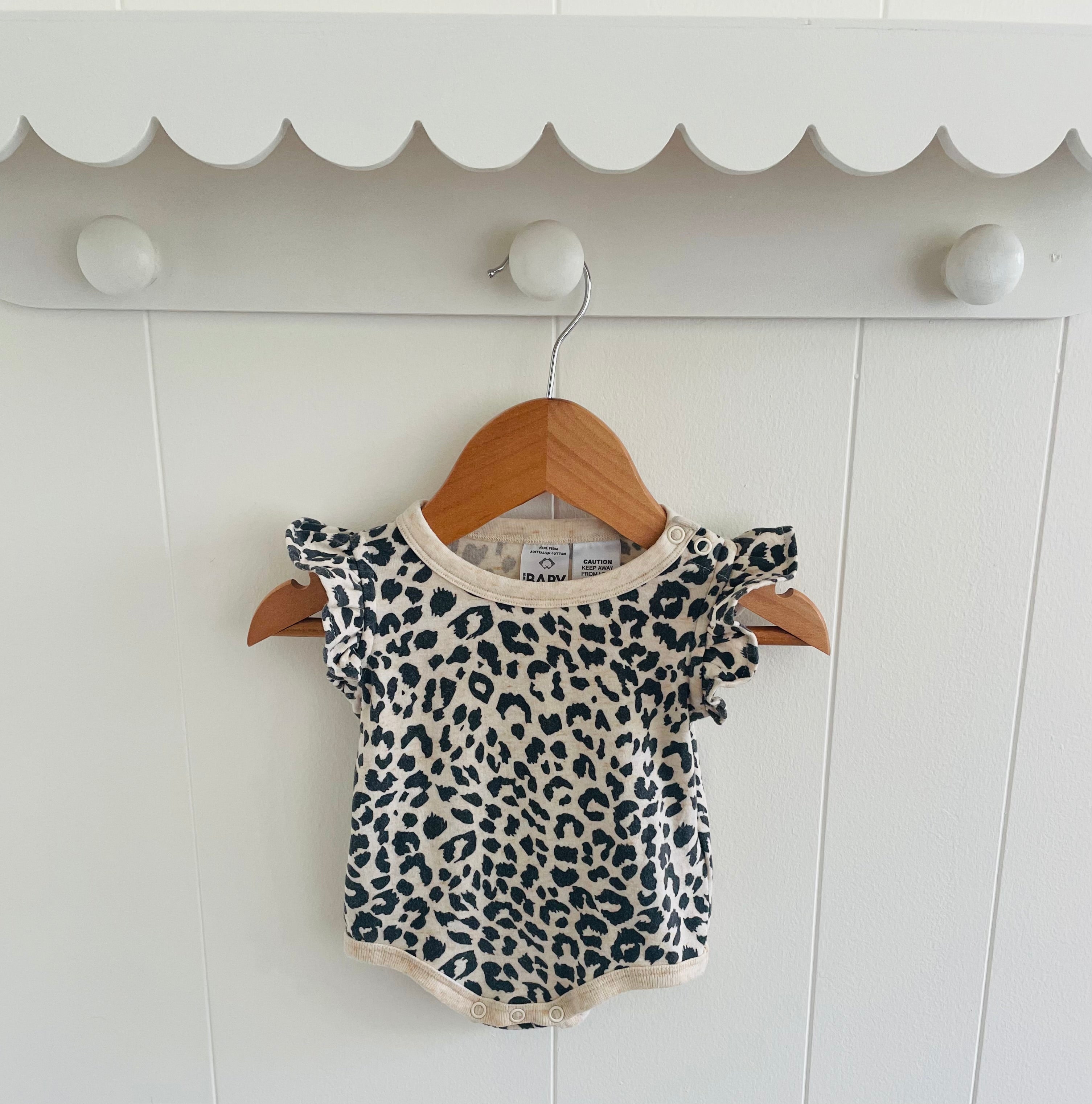 ANIMAL PRINT ROMPER
